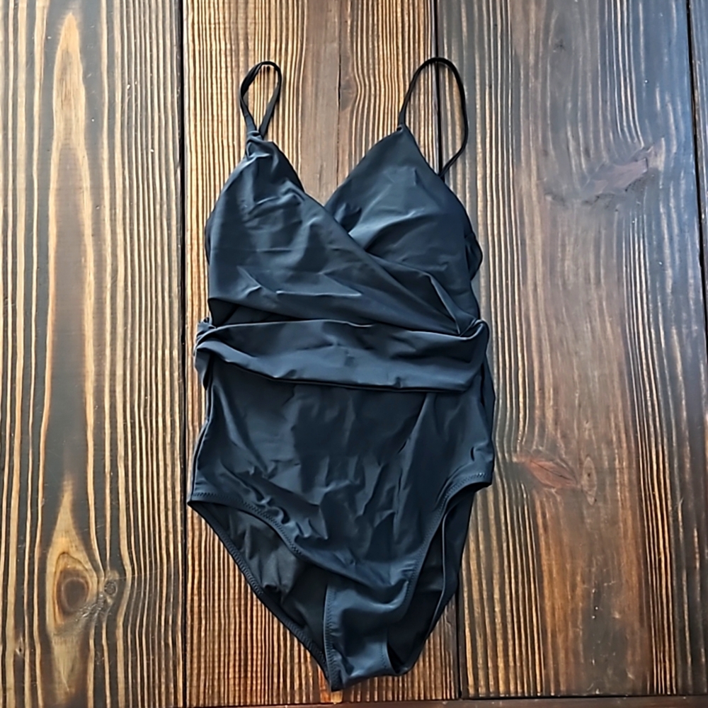 NEW! BLACK ONE PIECE SWIMSUIT